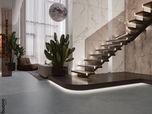 Керамогранит Buono Ceramica Marble Аletta Glossy арт. M4406P (60x120) полированный